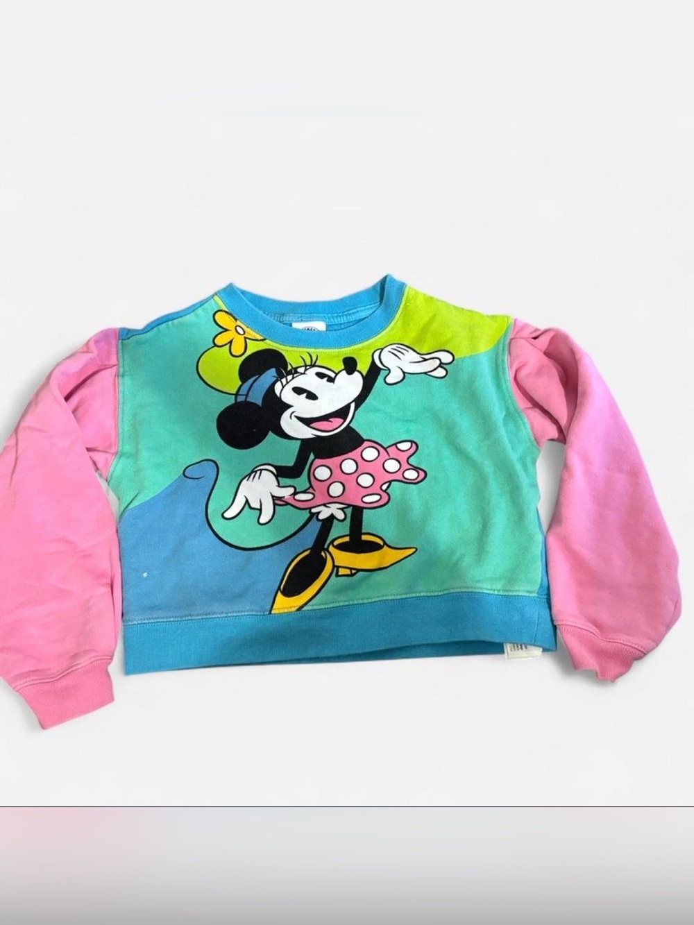 Vintage Disney Minnie Mouse multicoloured sweater size 7/8